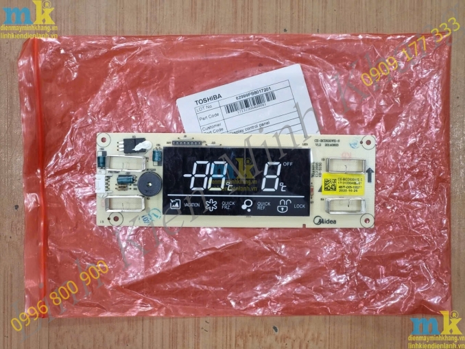 ( SP1921 ) Bo Điều Chỉnh Tủ Lạnh Toshiba Mã 17131000A00061